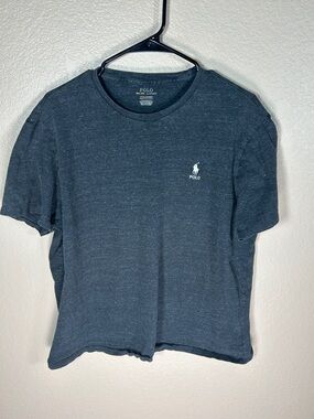 Polo Ralph Lauren Men’s Classic Crew Neck Cotton T-Shirt Charcoal Size Large